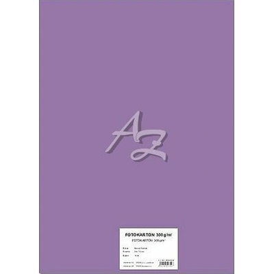STEPA Barevný karton EXTRA 300g 50x70cm - fialový 10listů