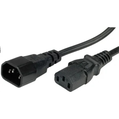 Kolink Стойност C14 - C13 M/F захранващ кабел 1m черен 19.99. 1510 (19.99.1510)
