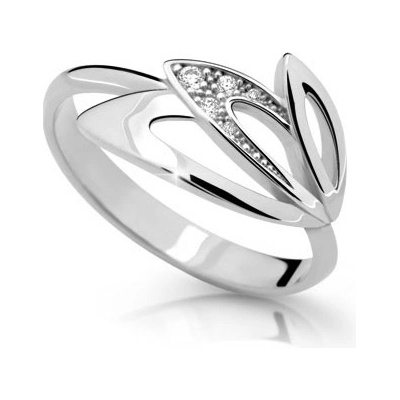 Steel Edge Stříbrný prsten se zirkony 2231