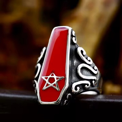 NNM пръстен Coffin Star - SS8-1235R