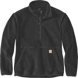 Carhartt WIP Мъжки поларен пуловер Carhartt Loose Fit Fleece Pullover Fleece jumper - Black (005-5641-0312)