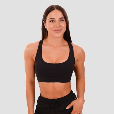 GymBeam Спортен сутиен Mesh Panel Black M