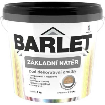 BARVY A LAKY HOSTIVAŘ, a.s. Barlet základní nátěr pod dekorativní omítky Varianta: Barlet základní nátěr pod dekorativní omítky 20 kg