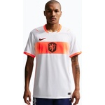 Nike Мъжка футболна фланелка Nike Netherlands 2026 Stadium Away white/hyper crimson/black