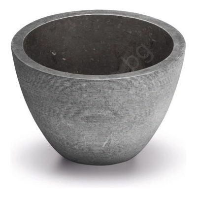 Bathco 00374 - Мивка за плот MIRAGE Ø 40 см камък/сива (BO0020)