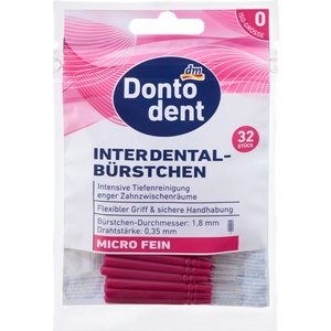 Dontodent Интердентални стикчета Micro Fine, 0, 35mm (1695436)