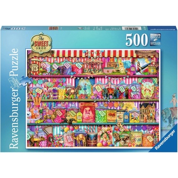 Image 1 of Ravensburger Пъзел Ravensburger от 500 части - Сладкарница (14653)