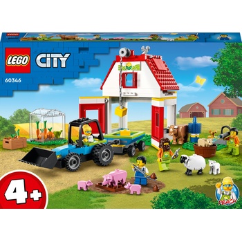 LEGO® City 60346 Stodola a zvířátka z farmy