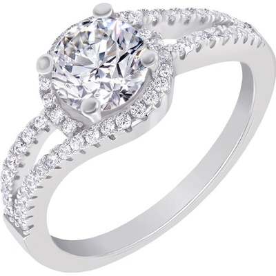 Eppi Halo zásnubný prsteň s diamantmi Jevelline RE36688