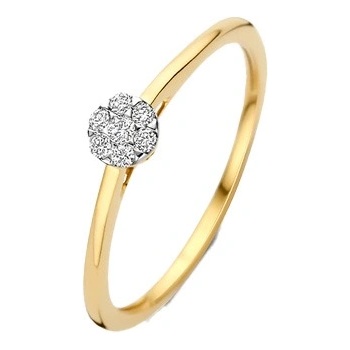 Blush Диамантен пръстен от бяло и жълто злато Blush 1680BDI (1680BDI)