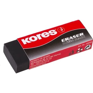Kores Ластик, kores "ke-20", черен 40202 (40202)