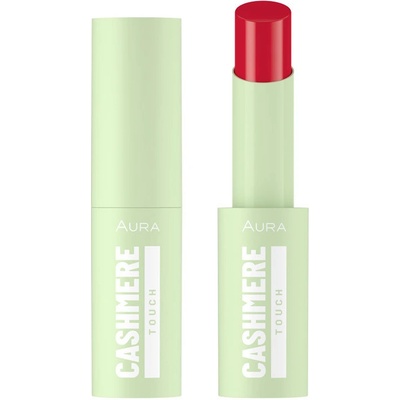 Aura Червило за устни Cashmere Touch, 706 Red Power, 4.4 g
