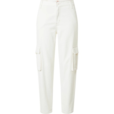 Levi's Карго панталон 'Loose Cargo' бяло, размер 26