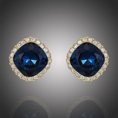 Éternelle náušnice Swarovski Elements Jessie E1272-TED2943H Modrá