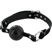 MisterB Rubber Ball Gag With Leather Strap