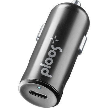 Ploos Зарядно за кола Ploos - 8725, 12V PD, USB-C, 20W, черно (PLCCUSBCPD20WK)