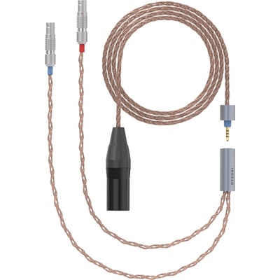 Dekoni Audio Ensemble 4-Pin XLR PCUHD Copper 2-Pin Lemo Utopia Кабел за слушалки (CBZ-XLRF-PCU-52-LEMO)