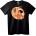 NOONEBRAND Тениска Телефонен монстер крясък - S, Black