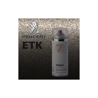 PEUGEOT ETK GRIS CREPUSCULE metalická barva Sprej 400ml