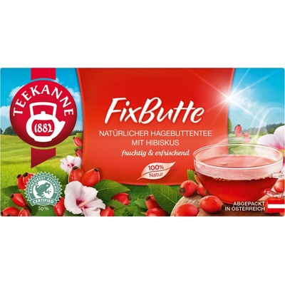 TEEKANNE FixRosehips 20 dvoukomorových sáčků