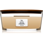 WoodWick Vanilla Bean ароматна свещ с дървен фитил (hearthwick) 453.6 гр