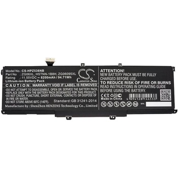 Cameron Sino Батерия за лаптоп HP ZBook Studio G5, ZBook Studio X360 G5 5 (CS-HPZ536NB)