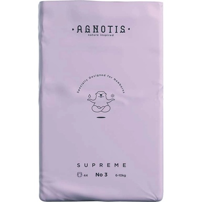 Agnotis Бебешки пелени Agnotis - Supreme, No 3, 6-10 kg, 44 броя (AGS3)