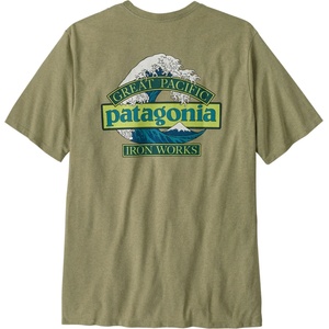 Patagonia Мъжка тениска Patagonia Great Waves Responsibili-Tee T-shirt - Gumtree Green - размер XS (216-8001-0211)
