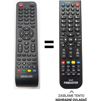 Diaľkový ovládač Emerx Sencor SLE 43US400TCS