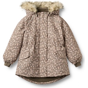 WHEAT Детско зимно яке WHEAT Kid's Mathilde Winter jacket - Dry Wood Snow Flowers - размер 104 (EU) (703-5678-0512)