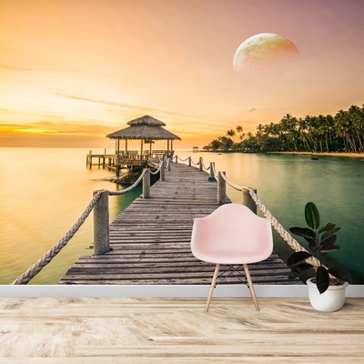 Decono Фототапет Залез над Кея