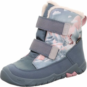 Superfit dívčí zimní obuv barefit Trace GTX Blue/Pink