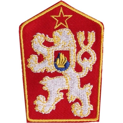 NAVYS Nášivka LEV ČSSR malá BAREVNÁ
