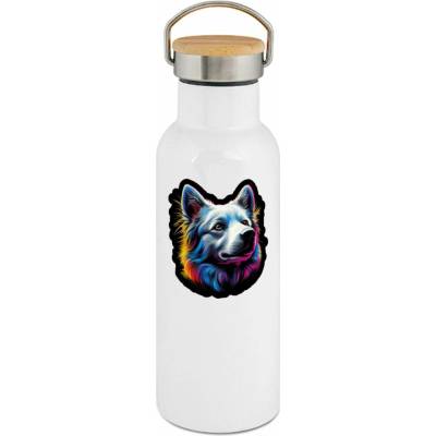 123TRIKO termoska Samojed neon 500 ml