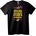NOONEBRAND Тениска Аниме видео игри храна - S, Black