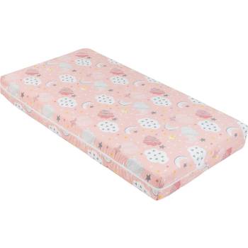 Image 1 of KikkaBoo Матрак Siesta 60х120х10см Clouds Peach (41107030062)