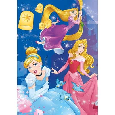 Dino Svítící Disney princezny XL 100 dielov