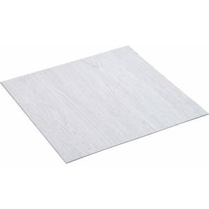 vidaXL Самозалепващи дъски за настилка Бяло 30, 5 x 30, 5 см 20 бр. ПВЦ (42046397)