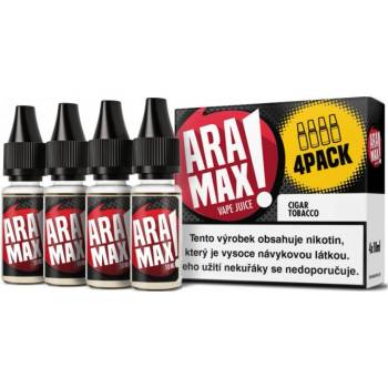 Aramax 4Pack Cigar Tobacco 4 x 10 ml 3 mg