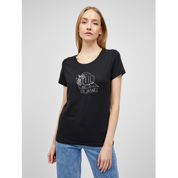 ZOOT. Original Черна дамска тениска с принт ZOOT. Original Aim bright ZOOT. Original | Cheren | ЖЕНИ | XS