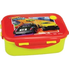 GIM S.A. Svačinový box Hot wheels žlutočervený