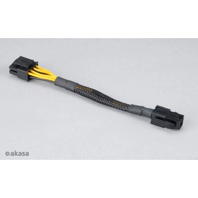AKASA - 4-pin na 8-pin ATX PSU adaptér AK-CBPW10-15BK Akasa