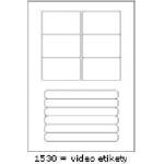 CDRmarket Самозалепващи етикети 76 x 45, 5 мм, 12 етикета, A4, 100 листа (R0100.1530A)