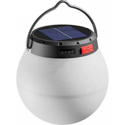 Wojnarowscy Преносима соларна LED лампа LUMINA ORB - регулируема яркост, зареждаема, 5V 800 mAh (WJ0650)