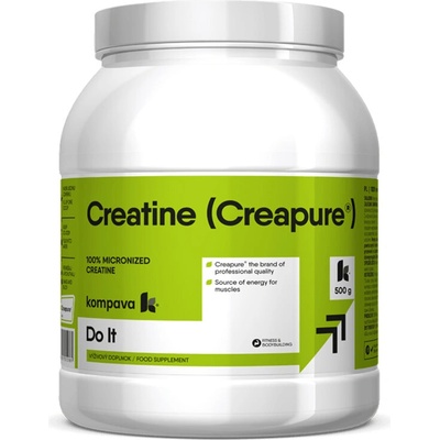 Kompava Creatine/ Креатин (монохидрат) 5000 mg x 500 g прах | Kompava (RE_210161 KOMPAVA)