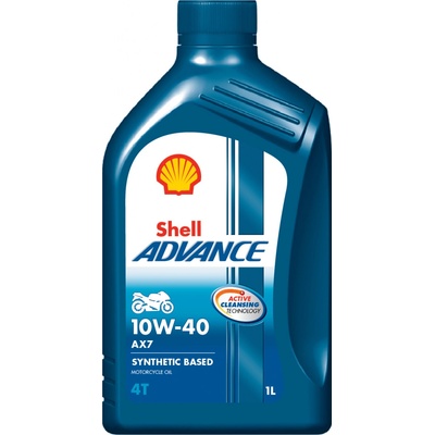 Shell Advance AX7 4T 10W-40 1 l