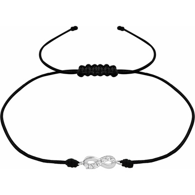 Bijutanki Гривна със Сребърна Висулка - Безкрайност