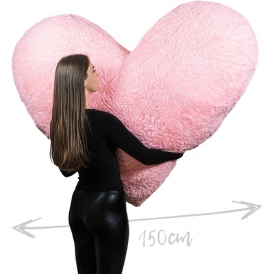 The Bears srdce růžové 150cm