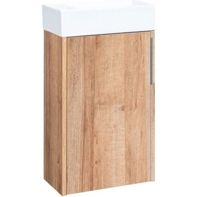 EBS City Skříňka + umývátko 41 cm, dub Riviera 1 set