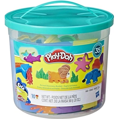 Hasbro Set Play-doh Animal Discovery Bucket (excl. f) (e2388)